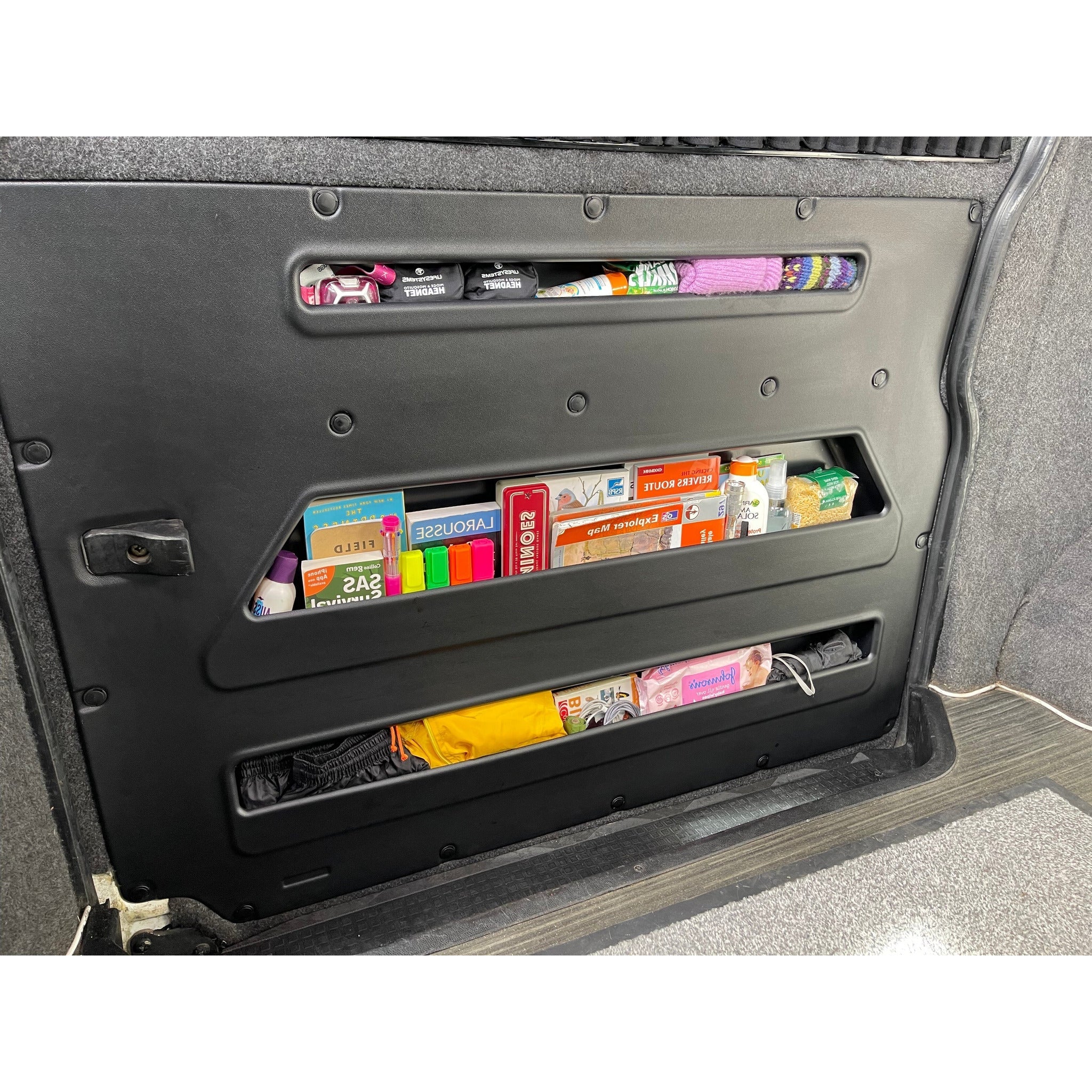 Kiravans VW Transporter T4 DoorStore - Extra Storage for the Sliding Door Designed by Kiravans Right Sliding Door 