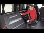 VW Transporter T5 to T6.1 Kiravans DoorStore (2nd Edition Black)