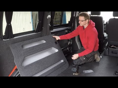VW Transporter T5 to T6.1 Kiravans DoorStore (2nd Edition Black)
